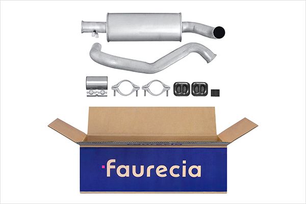 HELLA 8LB 366 022-591 Easy2Fit – PARTNERED with Faurecia Πρώτο σιλανσιέ εμπρός for SAAB