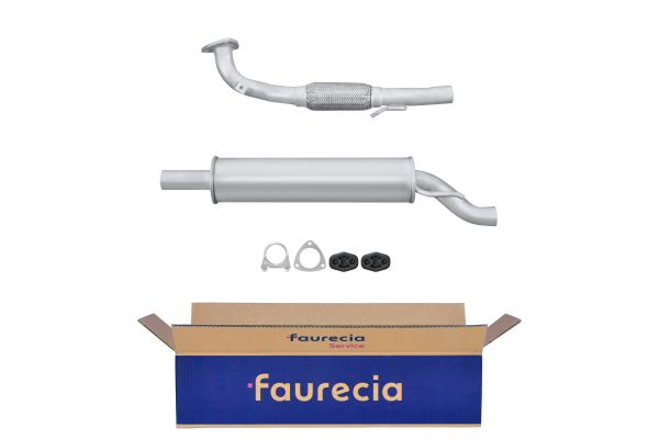 HELLA 8LB 366 022-651 Easy2Fit – PARTNERED with Faurecia Πρώτο σιλανσιέ εμπρός for SKODA VW