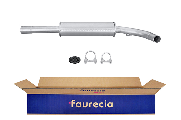 HELLA 8LB 366 022-661 Easy2Fit – PARTNERED with Faurecia Front Muffler Front for VW