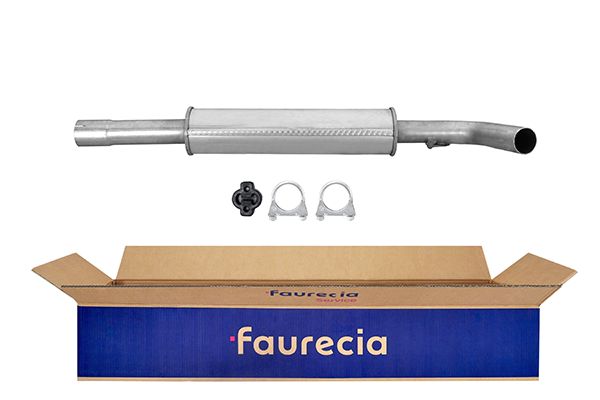 HELLA 8LB 366 022-711 Easy2Fit – PARTNERED with Faurecia Front Muffler Front for VW