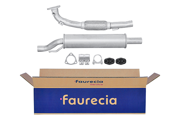 HELLA 8LB 366 022-721 Easy2Fit – PARTNERED with Faurecia Πρώτο σιλανσιέ εμπρός for SEAT SKODA VW