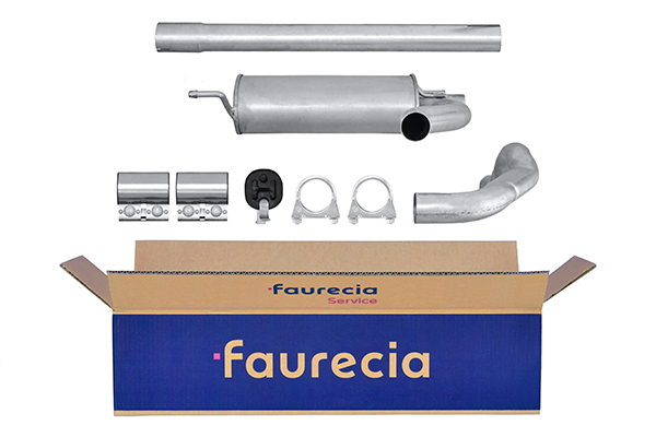 HELLA 8LB 366 022-891 Easy2Fit – PARTNERED with Faurecia Πρώτο σιλανσιέ εμπρός for VW