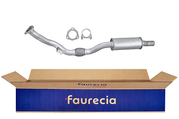 HELLA 8LB 366 022-961 Easy2Fit – PARTNERED with Faurecia Πρώτο σιλανσιέ εμπρός for AUDI VW