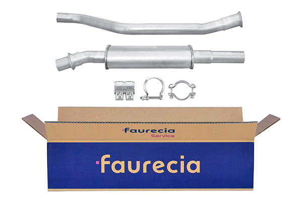 HELLA 8LC 366 023-371 Easy2Fit – PARTNERED with Faurecia Μεσαίο σιλανσιέ κέντρο for CITROËN
