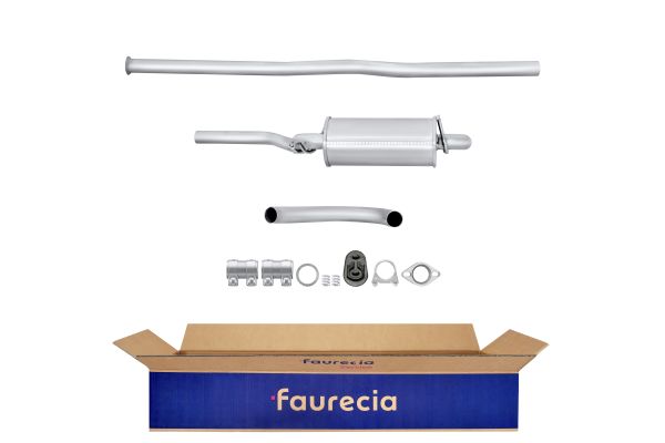 HELLA 8LC 366 023-951 Easy2Fit – PARTNERED with Faurecia Μεσαίο σιλανσιέ for FORD