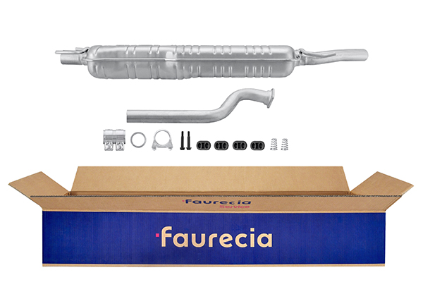 HELLA 8LC 366 024-621 Easy2Fit – PARTNERED with Faurecia Μεσαίο σιλανσιέ κέντρο for OPEL VAUXHALL