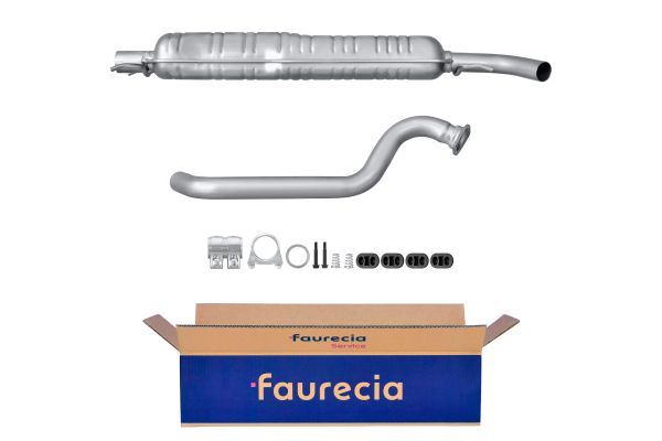 HELLA 8LC 366 024-671 Easy2Fit – PARTNERED with Faurecia Μεσαίο σιλανσιέ κέντρο for OPEL VAUXHALL