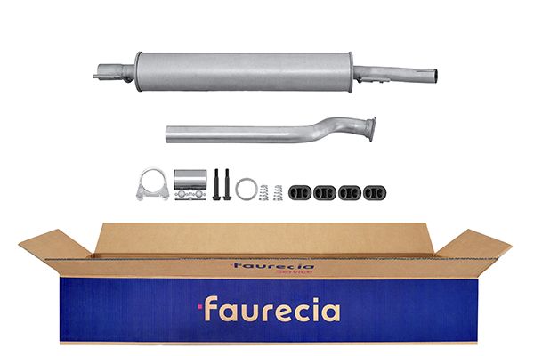 HELLA 8LC 366 024-711 Easy2Fit – PARTNERED with Faurecia Μεσαίο σιλανσιέ κέντρο for OPEL VAUXHALL