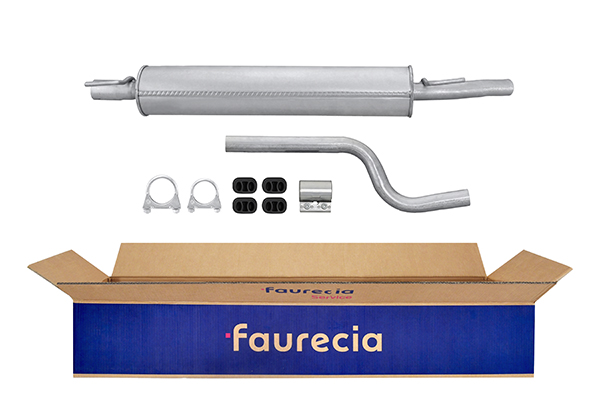 HELLA 8LC 366 024-801 Easy2Fit – PARTNERED with Faurecia Μεσαίο σιλανσιέ κέντρο for OPEL VAUXHALL