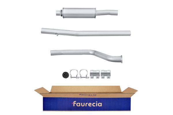 HELLA 8LC 366 025-021 Easy2Fit – PARTNERED with Faurecia Μεσαίο σιλανσιέ κέντρο for PEUGEOT