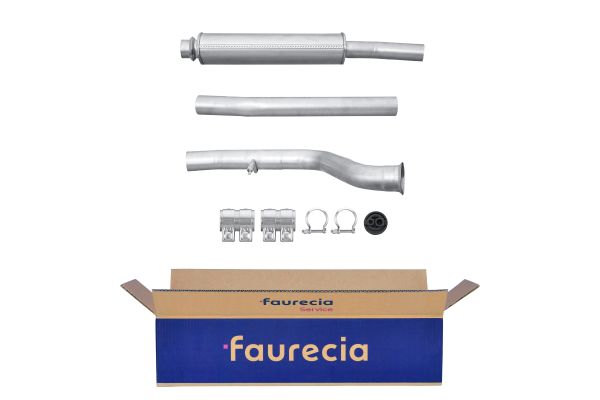 HELLA 8LC 366 025-121 Easy2Fit – PARTNERED with Faurecia Μεσαίο σιλανσιέ κέντρο for PEUGEOT