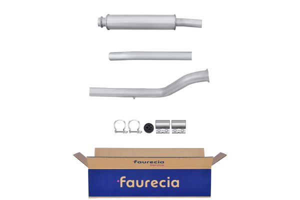 HELLA 8LC 366 025-131 Easy2Fit – PARTNERED with Faurecia Μεσαίο σιλανσιέ κέντρο for PEUGEOT