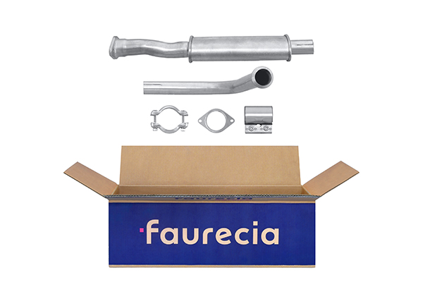 HELLA 8LC 366 025-621 Easy2Fit – PARTNERED with Faurecia Μεσαίο σιλανσιέ for RENAULT