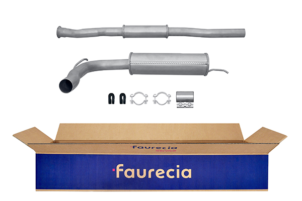 HELLA 8LC 366 025-671 Easy2Fit – PARTNERED with Faurecia Μεσαίο σιλανσιέ for RENAULT