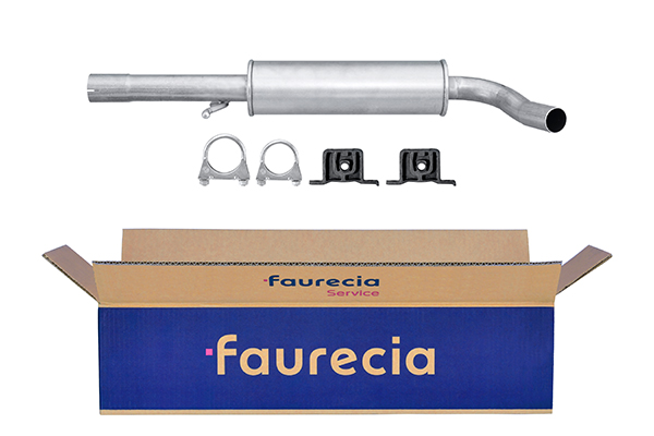 HELLA 8LC 366 026-171 Easy2Fit – PARTNERED with Faurecia Μεσαίο σιλανσιέ κέντρο for AUDI SEAT SKODA VW