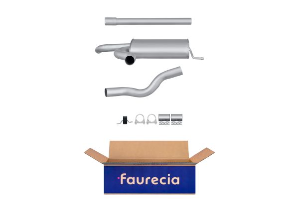 HELLA 8LC 366 026-211 Easy2Fit – PARTNERED with Faurecia Μεσαίο σιλανσιέ κέντρο for VW