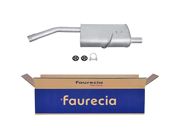 HELLA 8LD 366 026-441 Easy2Fit – PARTNERED with Faurecia Rear Muffler Rear for ALFA ROMEO