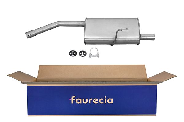 HELLA 8LD 366 026-471 Easy2Fit – PARTNERED with Faurecia Rear Muffler Rear for ALFA ROMEO