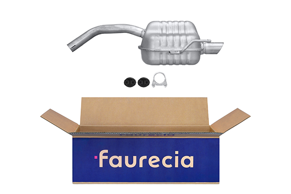 HELLA 8LD 366 026-521 Easy2Fit – PARTNERED with Faurecia Rear Muffler Rear for ALFA ROMEO