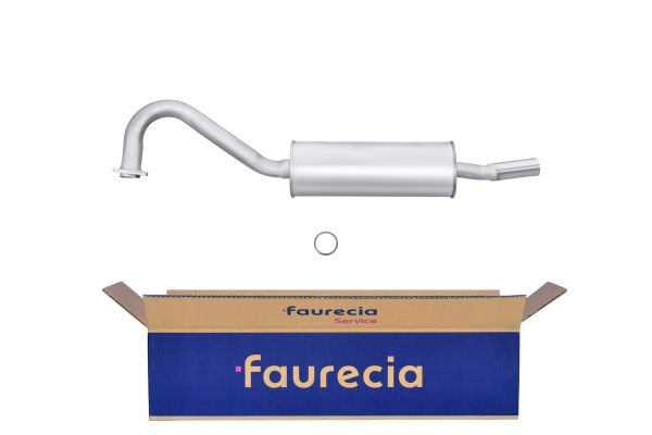 HELLA 8LD 366 026-571 Easy2Fit – PARTNERED with Faurecia Rear Muffler Rear for ALFA ROMEO