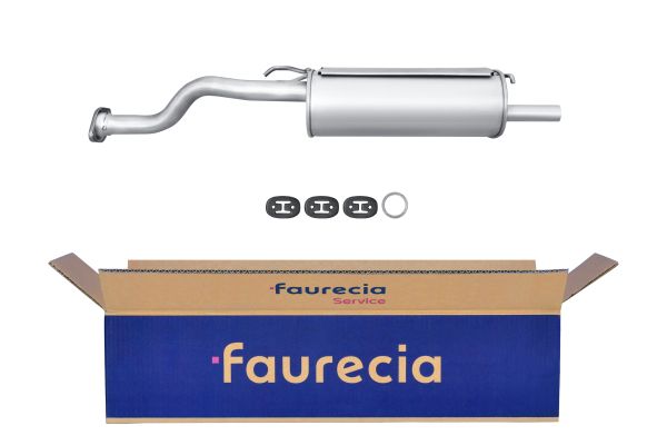 HELLA 8LD 366 026-761 Easy2Fit – PARTNERED with Faurecia Rear Muffler Rear for HONDA ROVER