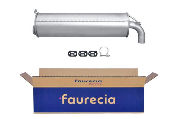 HELLA 8LD 366 027-111 Easy2Fit – PARTNERED with Faurecia Rear Muffler Rear for CITROËN