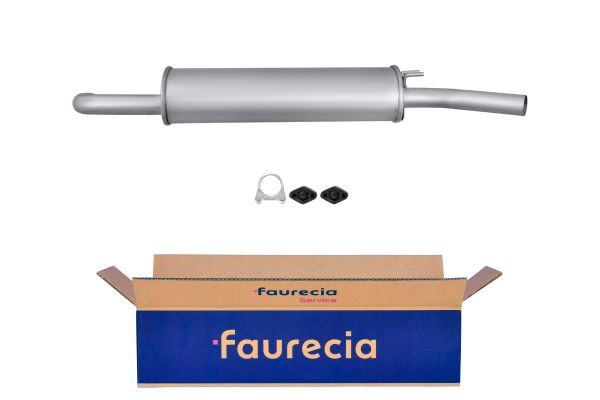 HELLA 8LD 366 027-121 Easy2Fit – PARTNERED with Faurecia Rear Muffler Rear for CITROËN