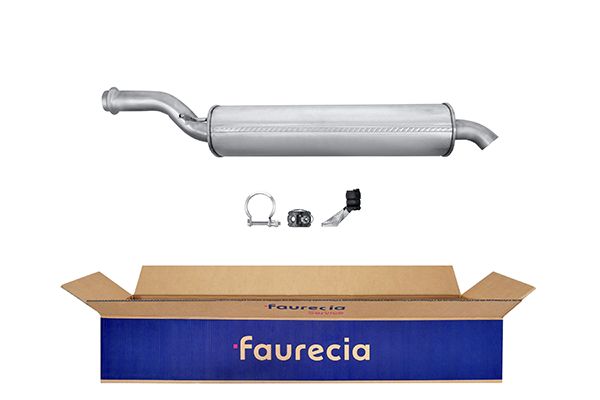 HELLA 8LD 366 027-151 Easy2Fit – PARTNERED with Faurecia Rear Muffler Rear for CITROËN PEUGEOT