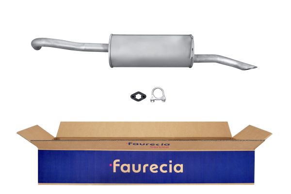 HELLA 8LD 366 027-201 Easy2Fit – PARTNERED with Faurecia Rear Muffler Rear for CITROËN