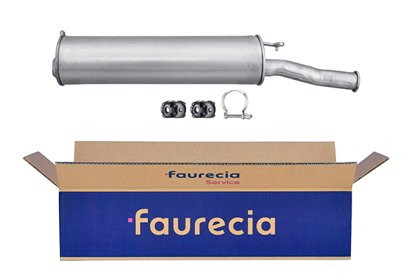 HELLA 8LD 366 027-271 Easy2Fit – PARTNERED with Faurecia Rear Muffler Rear for CITROËN