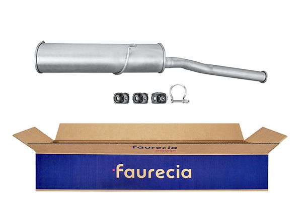 HELLA 8LD 366 027-431 Easy2Fit – PARTNERED with Faurecia Rear Muffler Rear for CITROËN