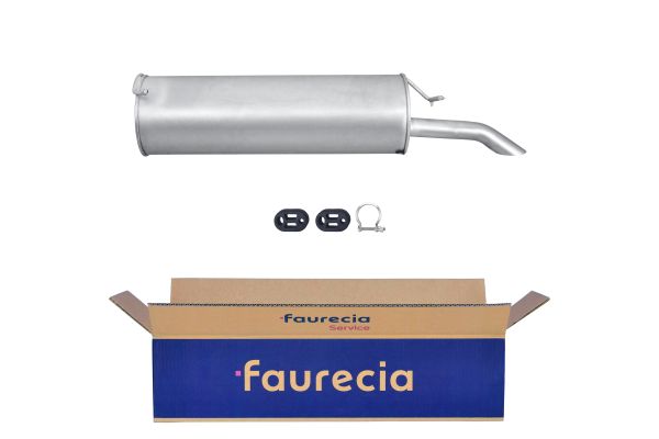 HELLA 8LD 366 027-671 Easy2Fit – PARTNERED with Faurecia Rear Muffler Rear for CITROËN