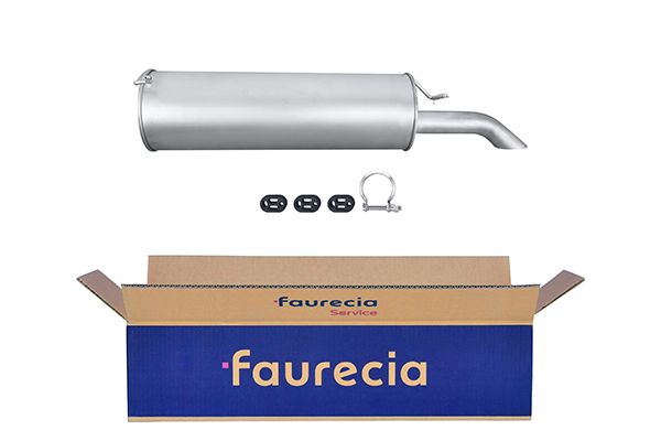 HELLA 8LD 366 027-681 Easy2Fit – PARTNERED with Faurecia Rear Muffler Rear for CITROËN