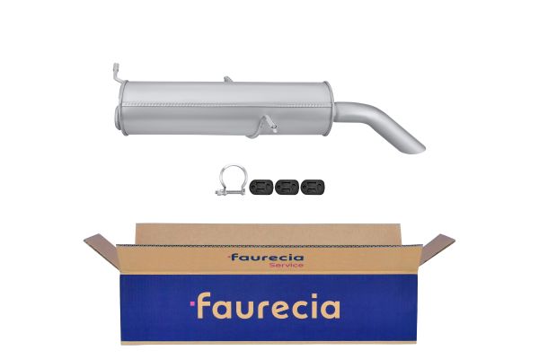 HELLA 8LD 366 027-741 Easy2Fit – PARTNERED with Faurecia Rear Muffler Rear for CITROËN