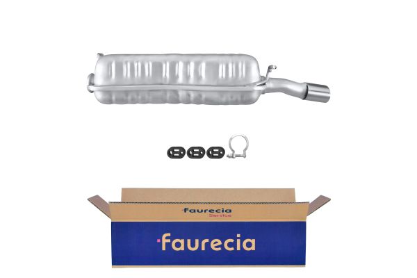 HELLA 8LD 366 027-751 Easy2Fit – PARTNERED with Faurecia Rear Muffler Rear for CITROËN