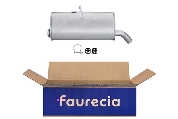 HELLA 8LD 366 027-881 Easy2Fit – PARTNERED with Faurecia Πίσω σιλανσιέ πίσω for CITROËN PEUGEOT