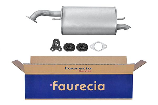 HELLA 8LD 366 028-391 Easy2Fit – PARTNERED with Faurecia Rear Muffler Rear for CHEVROLET DAEWOO