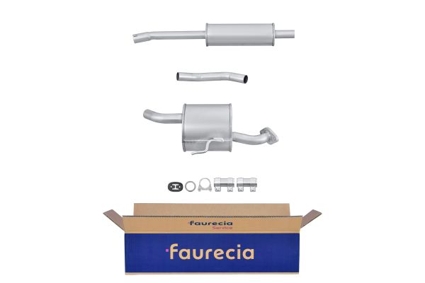 HELLA 8LD 366 028-421 Easy2Fit – PARTNERED with Faurecia Rear Muffler Rear for DAIHATSU