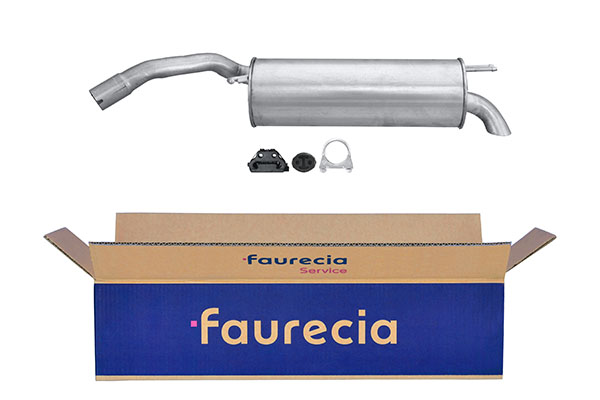 HELLA 8LD 366 029-291 Easy2Fit – PARTNERED with Faurecia Rear Muffler Rear for FIAT LANCIA