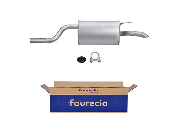 HELLA 8LD 366 029-381 Easy2Fit – PARTNERED with Faurecia Rear Muffler Rear for FIAT LANCIA