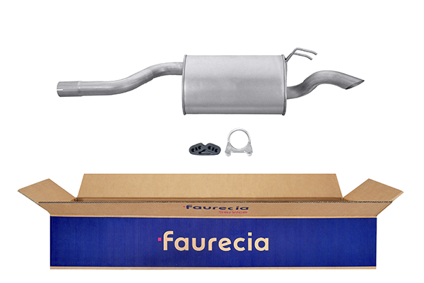 HELLA 8LD 366 029-401 Easy2Fit – PARTNERED with Faurecia Rear Muffler Rear for FIAT LANCIA