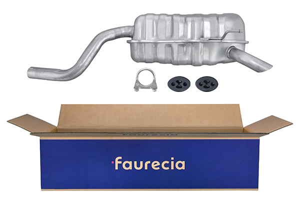 HELLA 8LD 366 029-441 Easy2Fit – PARTNERED with Faurecia Rear Muffler Rear for FIAT LANCIA
