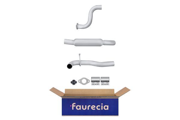 HELLA 8LD 366 029-651 Easy2Fit – PARTNERED with Faurecia Rear Muffler Rear for HYUNDAI
