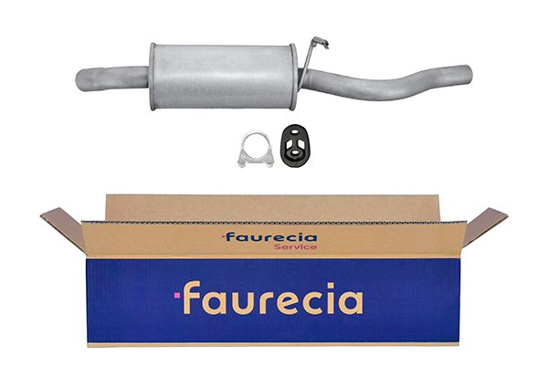 HELLA 8LD 366 029-841 Easy2Fit – PARTNERED with Faurecia Rear Muffler Rear for FORD