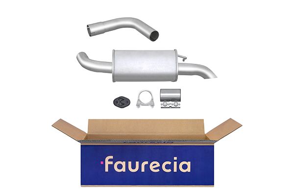 HELLA 8LD 366 029-891 Easy2Fit – PARTNERED with Faurecia Rear Muffler Rear for FORD
