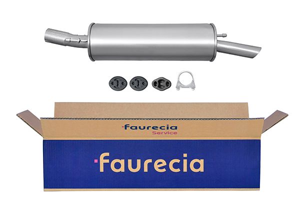 HELLA 8LD 366 029-951 Easy2Fit – PARTNERED with Faurecia Rear Muffler Rear for FORD MAZDA
