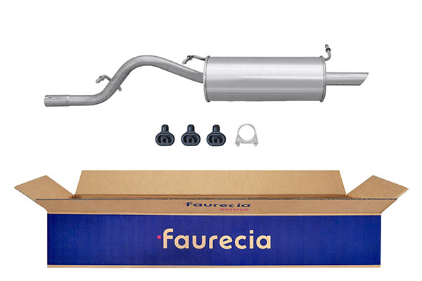 HELLA 8LD 366 029-971 Easy2Fit – PARTNERED with Faurecia Rear Muffler Rear for FORD