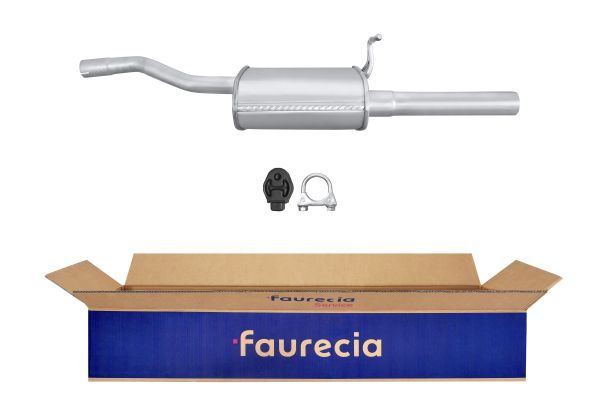 HELLA 8LD 366 030-011 Easy2Fit – PARTNERED with Faurecia Rear Muffler Rear for FORD