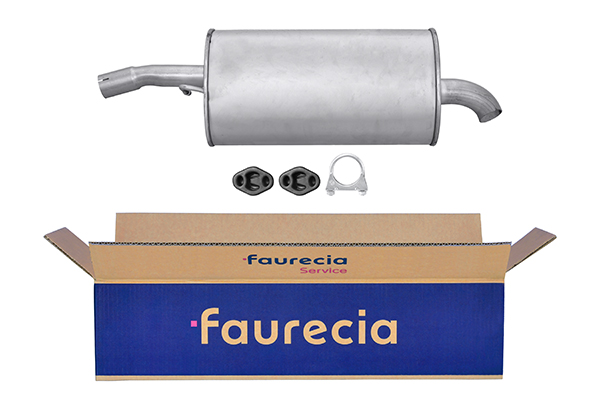 HELLA 8LD 366 030-161 Easy2Fit – PARTNERED with Faurecia Rear Muffler Rear for FORD MAZDA