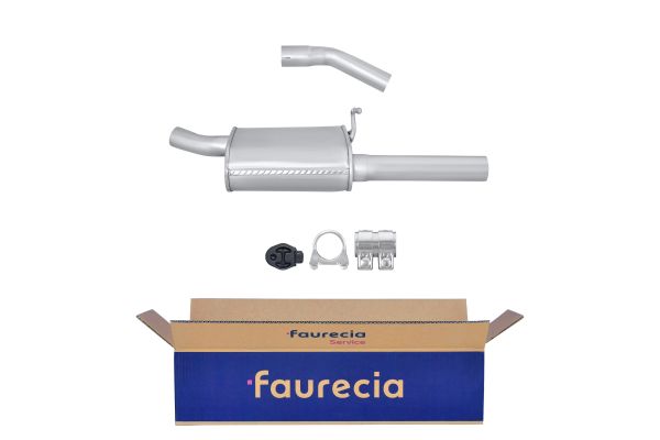 HELLA 8LD 366 030-281 Easy2Fit – PARTNERED with Faurecia Rear Muffler Rear for FORD